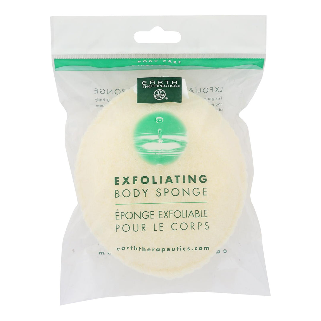 Earth Therapeutics Exfoliating Body Sponge - 1 Sponge - Maras Green